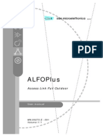 SIAE ALFO Plus - User Manual