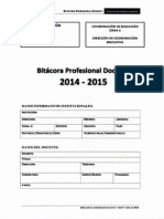 Bitacora Profesional Docente (Estructura General)(1)