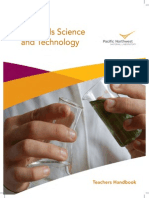 Materials Science and Technology. Teachers Handbook