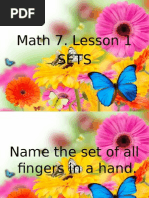 1 Sets