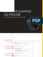 Corsair Gaming RGB Mouse Software Quick Start Guide