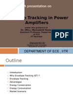 Envelope Tracking in Power Amplifiers