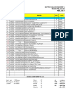 Daftar Nilai 2011-2012