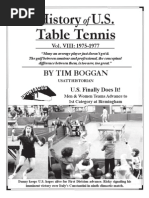Download History of US Table Tennis - Vol VIII 1975-1977 by Tim Boggan SN281741664 doc pdf