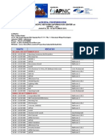 Agenda Conferences: Asia Pacific Network Information Center 40 (APNIC - 40)