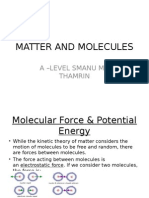 Matter and Molecules