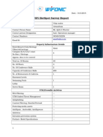 Wifi Hotspot Survey Report: Property Infrastructure Details