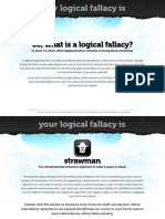 Logical Fallacies On A4