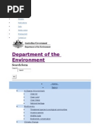 Department of The Environment: Search Form