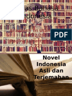 Analisis Novel, Bahasa Indonesia