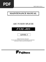 Download Fujikura FSM40S Service Manual LEVEL 2 by Claudiu Lichi SN281787044 doc pdf