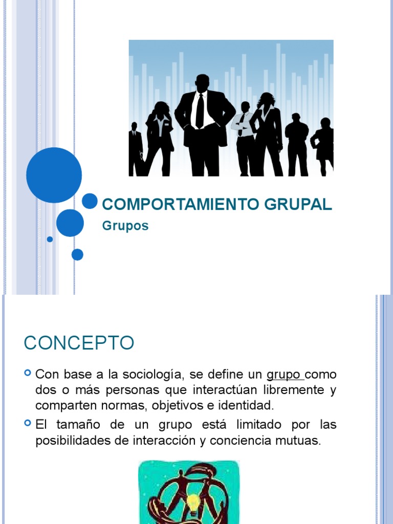 Fundamentos del Comportamiento Grupal | PDF | Liderazgo | Sicología