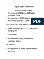 Directed Retry To GSM - Limitations