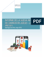 Informe Industria Casinos 2011