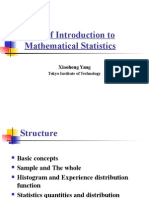 A Brief Introduction To Mathematical Statistics