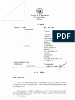 Disbarment Case