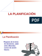 La Planificación Semana 3