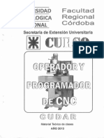 Curso Operador de CNC 2013