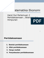 Pertemuan 2