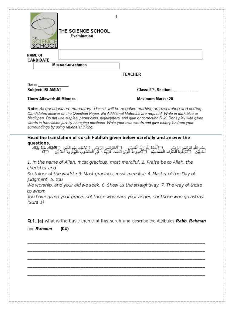 Exam Olevel | PDF