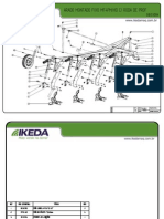 08.03.004 - Arado Montado Fixo Mf4pmhd Com Roda Prof