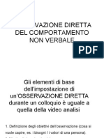 Osservazione Diretta