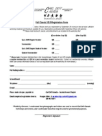 Fall Classic 2015 Registration Form