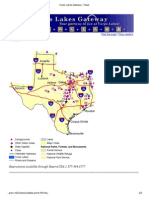 Corps Lakes Gateway: Texas