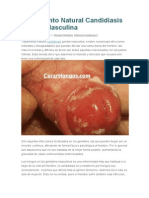 Tratamiento Natural Candidiasis Genital Masculina