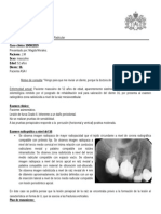 Relatoria Caso Clinico Amputacion Radicular