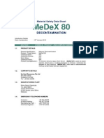 MeDeX 80 MSDS