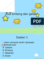 Kuiz Bintang Dan Galaksi