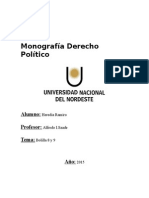 Monografia Derecho Politico