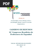 Caderno de Resumos - Comunicações e Oficinas (16º CBPE)