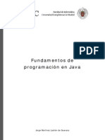 Fundamentos de Programación en Java. UCM