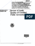 GAO 1985 Audit Quality