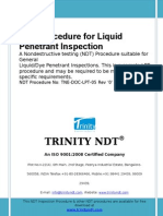 Procedimiento Liquidos penetrantes