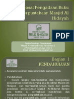 Proposal Pengadaan Buku Perpustakaan Masjid Al Hidayah1303 PDF