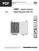 HBC Radiomatic - Radio Control | PDF | Entertainment (General)