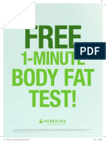 1-Minute: Body Fat Test!