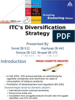 Itc Diversification Case Solution