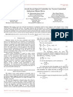 Modelling of Neural Network Based Speed Controller For Vector Controlled Induction Motor Drive