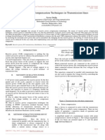 Reactive Power Compensation Techniques in Transmission Lines