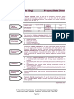 Calcium Chloride (Dry) Product Data Sheet