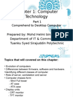 Chapter 1: Computer Technology: Comprehend To Desktop Computer
