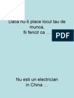 Daca Nu-ti Place Locul Tau de Munca,