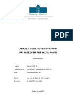 Analiza Merilne Negotovosti Pri Nateznem Preskusu PDF