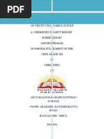 Download COMPARATIVE STUDY of Rate of Fermentation of Fruit Juices by Uma Mouna SN281958813 doc pdf