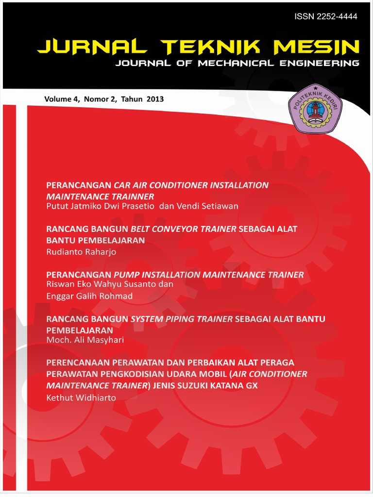 Jurnal teknik mesin perumperindo co id