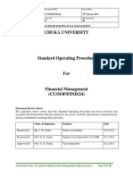 SOP Financial Management Procedures